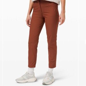 Lululemon City Sleek 5 pocket pant size 2 in Dark Terracotta